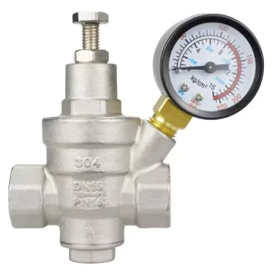 Nickel-plated Ss304 230PSI Adjustable Water Pressure Regulator Pressure Reducing Valve
