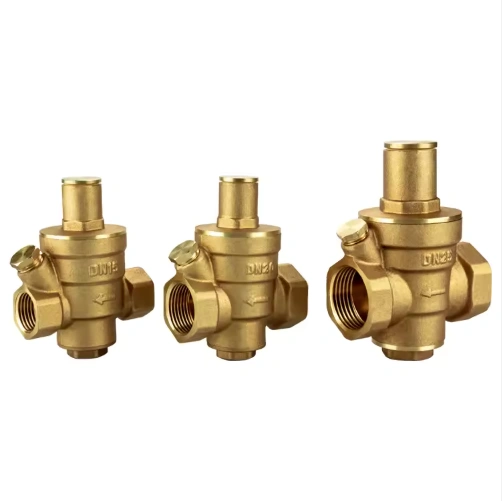 BSP Thread Pressure Reducer Regulator Water Pressure Reducing Valve With Gauge
