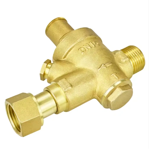 PRV Brass Adjustable Water Pressure Reducing Regulator Valve Male Thread Medium Temperature