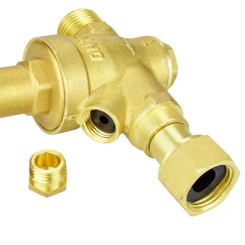 PRV Brass Adjustable Water Pressure Reducing Regulator Valve Male Thread Medium Temperature