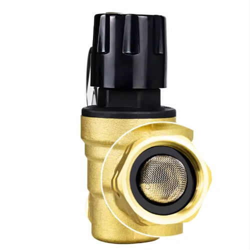 Adjustable RV Water Pressure Regulator Valve FM Thread Lead Free Manual Power for Motorhome Camper